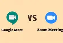Google Meet vs Zoom Meetings