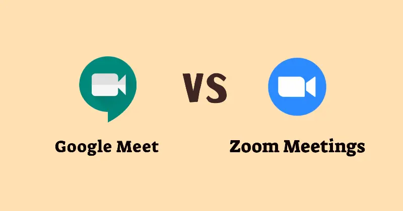 google meet vs zoom meetings