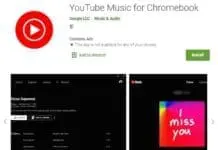 youtube music on chromebook