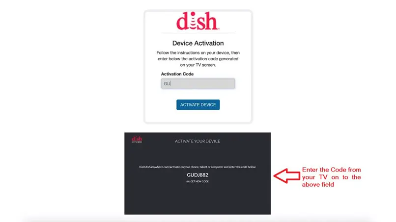 how to activate dish anywhere