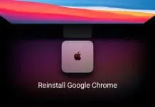 Reinstall Google Chrome on Mac