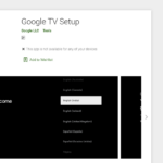 Google TV Setup app on Google Play