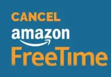 cancel amazon freetime subscription