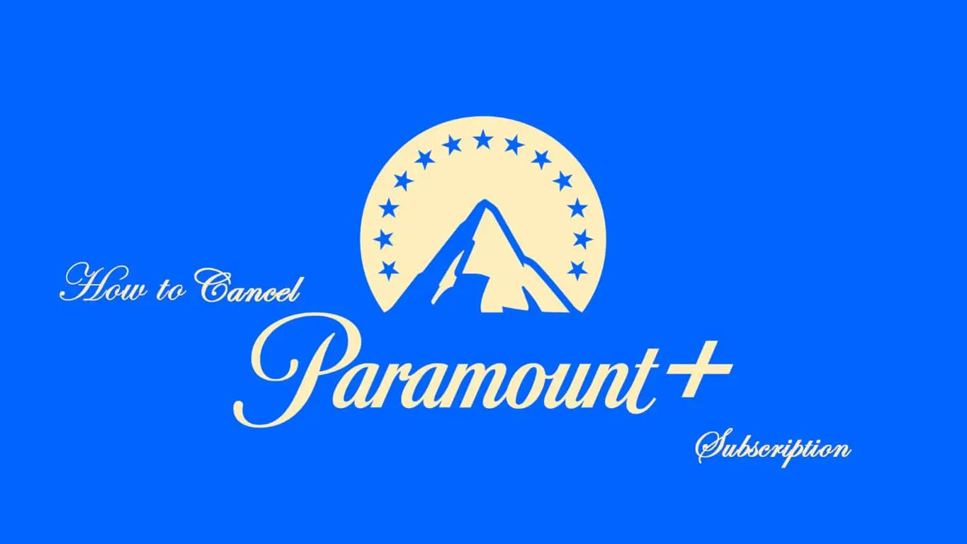 how to cancel paramount plus subscription