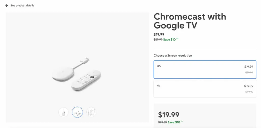 chromecast with google tv black friday deal