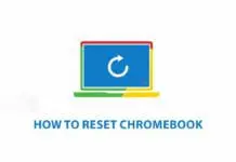 Factory Reset chromebook