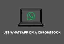 use whatsApp on a Chromebook