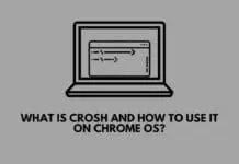 what is crosh and how to use it on chrome OS