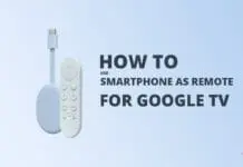 phone as remote on Google TV