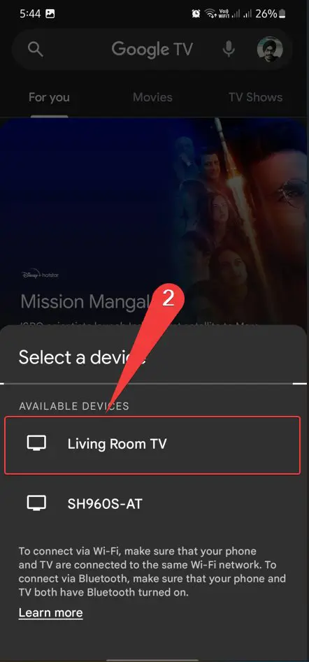 how to turn off tv using chromecast without remote