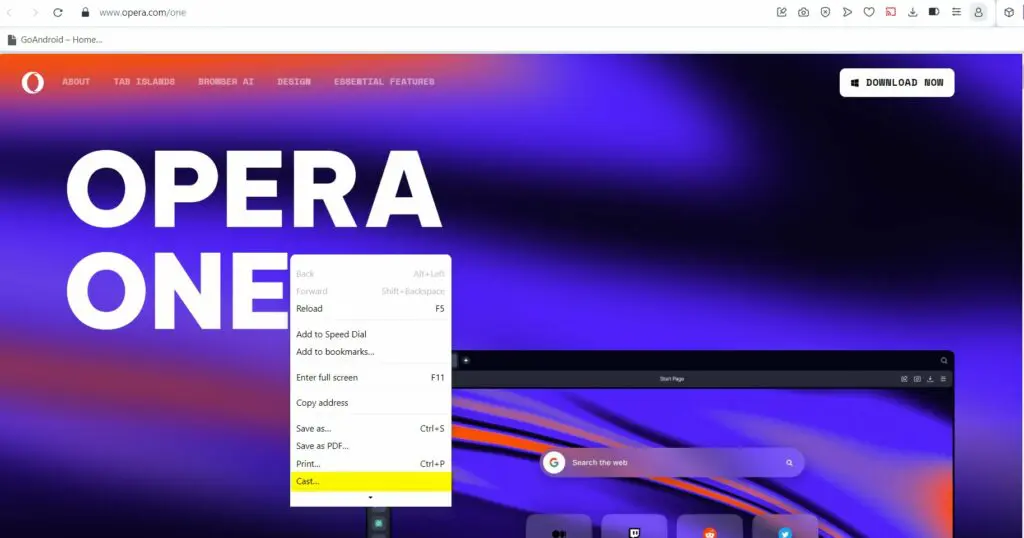 opera browser