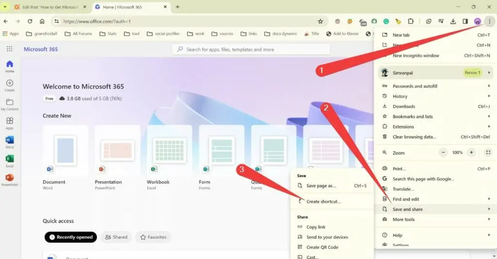 how to get microsoft office 365 on a chromebook