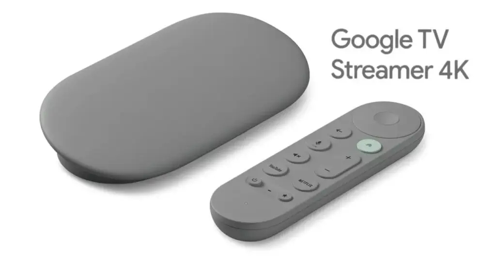 Google TV streamer 4K