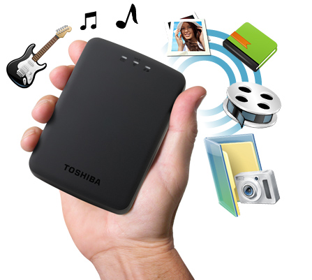 Canvio AeroCast Wireless HDD Chromecast support