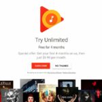 google play music free for 4 months