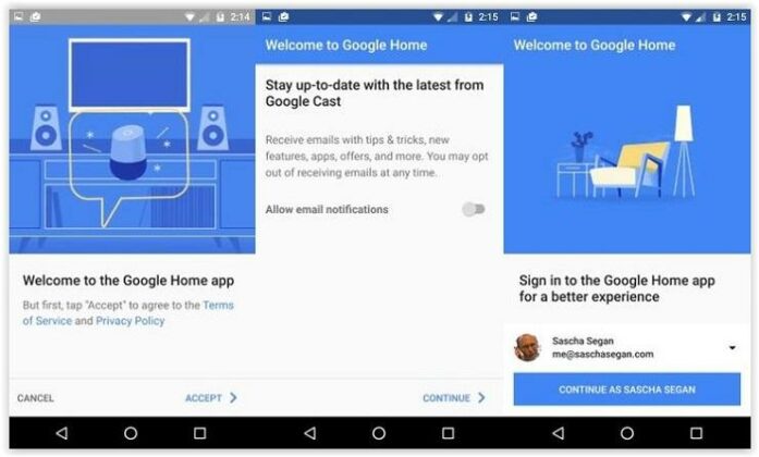 how to set up pandora on google home