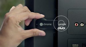 can you connect apple dvd player to chrome cast