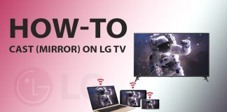 How to Cast (Mirror) your device on LG TV