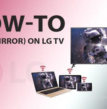how to cast (mirror) your device on lg tv