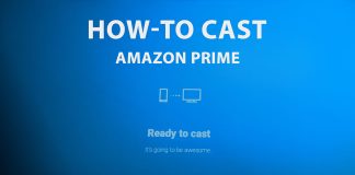 cast amazon prime on tv