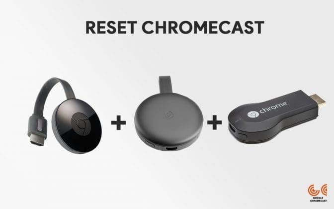 reset google chrome cast