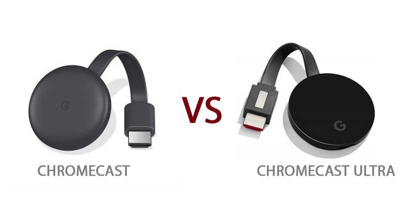 Chromecast vs Chromecast ultra