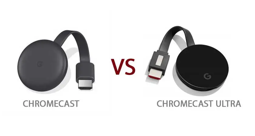 chromecast vs chromecast ultra