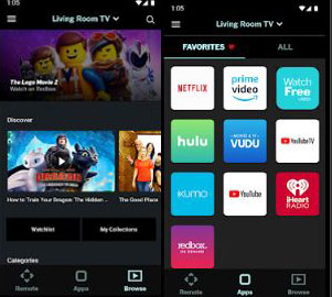 Vizio TV SmartCast Mobile app