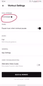 Best Fitness / Workout apps with Google Chromecast support