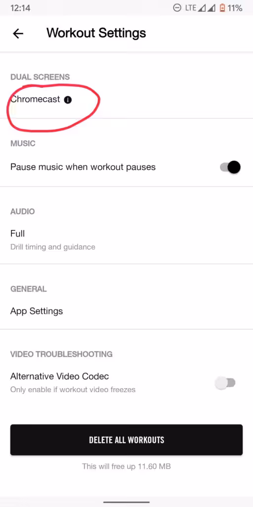 Best Fitness / Workout apps with Google Chromecast support