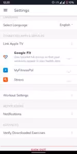 Best Fitness / Workout apps with Google Chromecast support