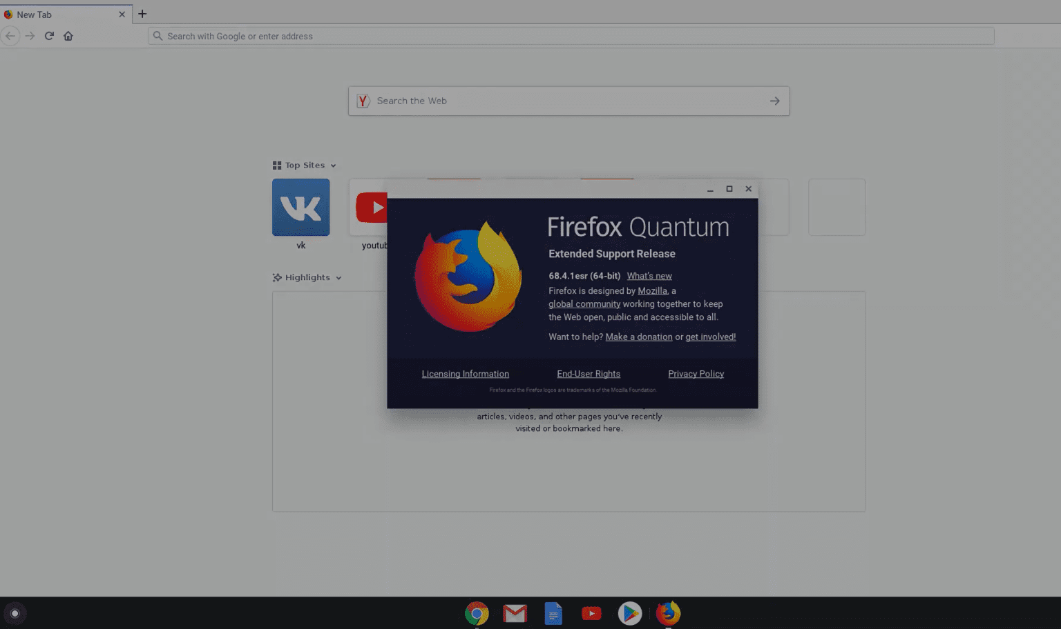 mozilla firefox download for chromebook