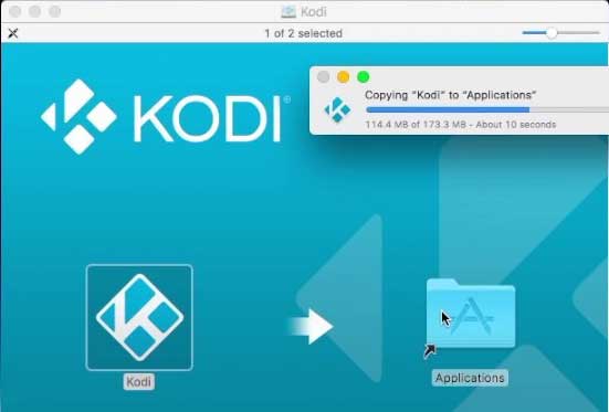 creating shortcut for kodi on mac