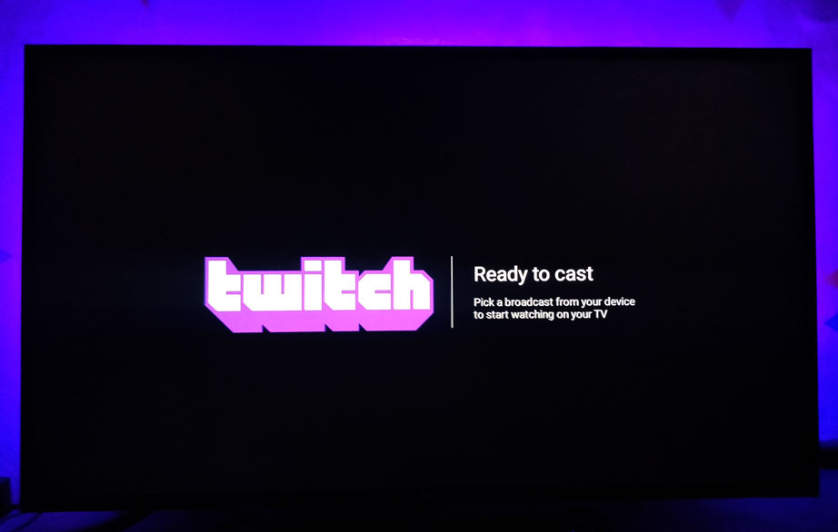 how to cast twitch to chromecast (tv)