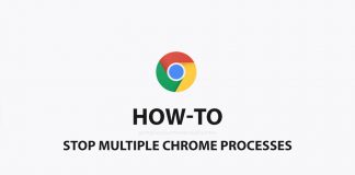 How to stop multiple chrome processes
