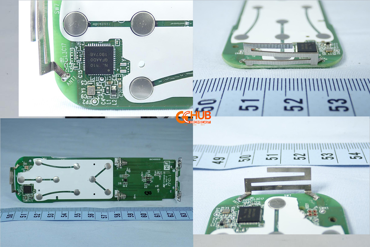 real images of chromebox/google meet remote appears with qwerty keypad via fcc