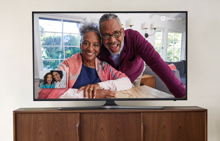 google duo on android tv