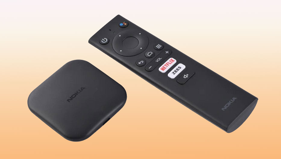 nokia media streamer with dedicated remote launched in india, priced at ₹3499(~$46)