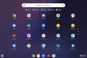 How to take a picture on Chromebook