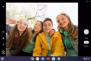 How to take a picture on Chromebook
