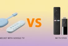 Chromecast with Google TV Vs Mi Tv Stick