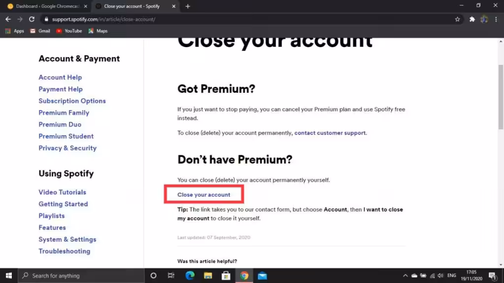 How to easily delete your Spotify account