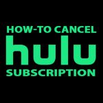 cancel hulu subscription