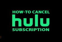 Cancel Hulu Subscription