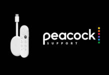 peacock tv gets Chromecast Support