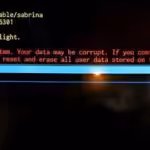 Chromecast with Google TV: Data Corruption Error