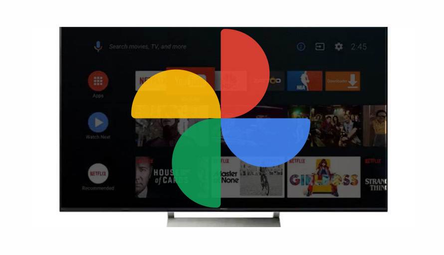 Google Photos as screensaver on Google TV