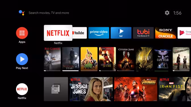 Android TV New UI