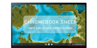 chromebook shelf