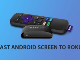 Cast Android to Roku